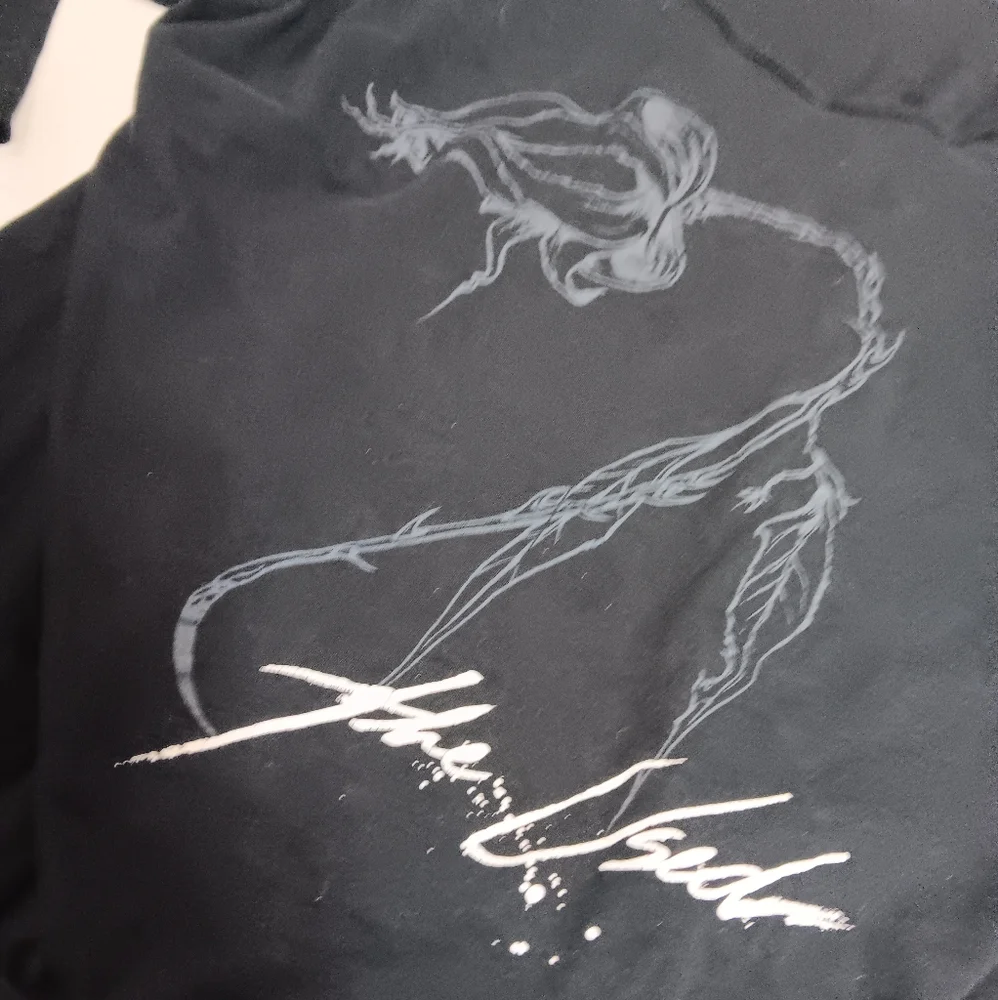 VINTAGE 2000S THE USED BAND Y2K EMO CROP GRAPHIC OVERSIZED TOP SIZE 2X - Picture 2 of 5